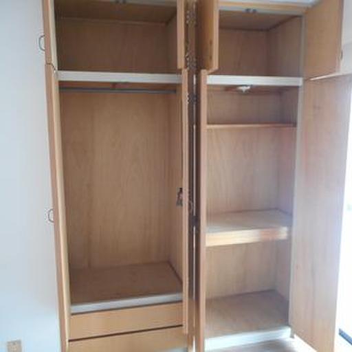 設備写真(クローゼット) 収納力も大きいクローゼットです