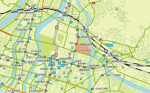 広島市中区上幟町エリアの周辺環境など